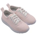 Lavender Blush Pink Color Kids Athletic Shoes View3