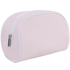 Lavender Blush Pink Color Makeup Case (large) by SpinnyChairDesigns