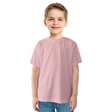 Baby Pink Color Kids  Sport Mesh Tee by SpinnyChairDesigns