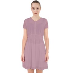 True Mauve Color Adorable In Chiffon Dress by SpinnyChairDesigns