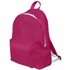 Rose Red Color The Plain Backpack by SpinnyChairDesigns