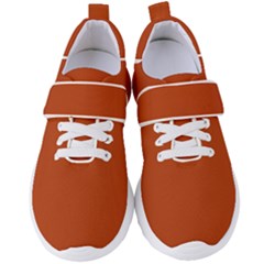 True Rust Color Women s Velcro Strap Shoes by SpinnyChairDesigns