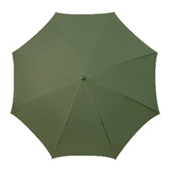 Sage Green Color Golf Umbrellas by SpinnyChairDesigns