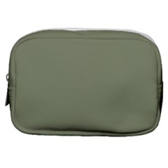 Sage Green Color Make Up Pouch (small) by SpinnyChairDesigns