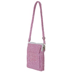 Blush Pink Textured Multi Function Travel Bag by SpinnyChairDesigns