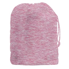 Blush Pink Textured Drawstring Pouch (3xl)