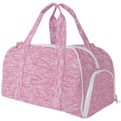 Blush Pink Textured Burner Gym Duffel Bag