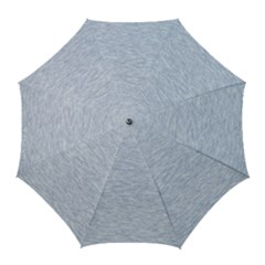 Fade Pale Blue Texture Golf Umbrellas by SpinnyChairDesigns