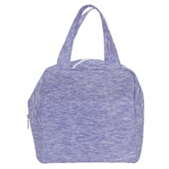 Light Purple Color Textured Boxy Hand Bag by SpinnyChairDesigns