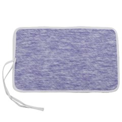 Light Purple Color Textured Pen Storage Case (m) by SpinnyChairDesigns