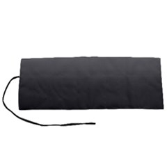 Black Gradient Ombre Color Roll Up Canvas Pencil Holder (s)