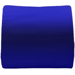 Cobalt Blue Gradient Ombre Color Seat Cushion by SpinnyChairDesigns