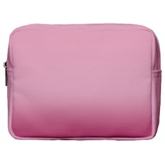 Blush Pink Color Gradient Ombre Make Up Pouch (large) by SpinnyChairDesigns