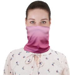 Blush Pink Color Gradient Ombre Face Covering Bandana (adult)