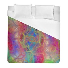 Boho Tie Dye Rainbow Duvet Cover (full/ Double Size) by SpinnyChairDesigns