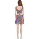 Boho Tie Dye Rainbow Velvet Cutout Dress View2