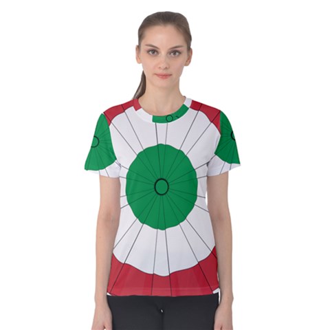 National Cockade Of Italy Women s Cotton Tee by abbeyz71