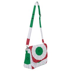 National Cockade Of Italy Shoulder Bag With Back Zipper by abbeyz71