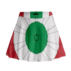 National Cockade Of Italy Mini Flare Skirt by abbeyz71