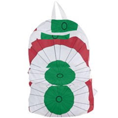 National Cockade Of Italy Foldable Lightweight Backpack by abbeyz71