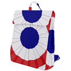 National Cockade Of France  Flap Top Backpack by abbeyz71