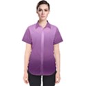 Purple Gradient Ombre Women s Short Sleeve Shirt View1