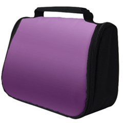 Purple Gradient Ombre Full Print Travel Pouch (big)