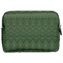 Boho Fern Green Pattern Make Up Pouch (Medium) View2