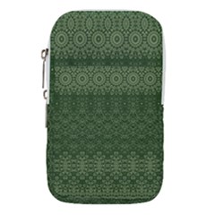Boho Fern Green Pattern Waist Pouch (Small)