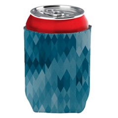 Cerulean Blue Geometric Patterns Can Holder