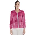 Blush Pink Geometric Pattern Women s Windbreaker View1