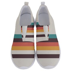 Classic Retro Stripes No Lace Lightweight Shoes by tmsartbazaar