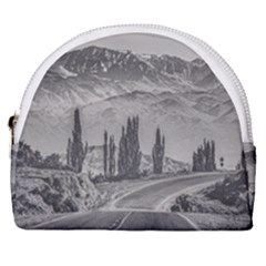 Deserted Landscape Highway, San Juan Province, Argentina Horseshoe Style Canvas Pouch by dflcprintsclothing