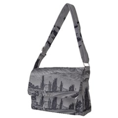 Deserted Landscape Highway, San Juan Province, Argentina Full Print Messenger Bag (m) by dflcprintsclothing