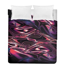 Abstract Art Swirls Duvet Cover Double Side (full/ Double Size) by SpinnyChairDesigns