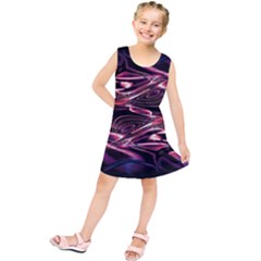 Abstract Art Swirls Kids  Tunic Dress by SpinnyChairDesigns