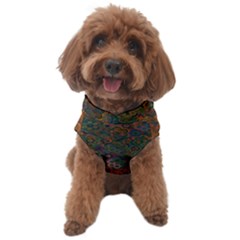 Boho Floral Pattern Dog Sweater by SpinnyChairDesigns