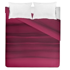 Dark Rose Pink Ombre  Duvet Cover Double Side (Queen Size)