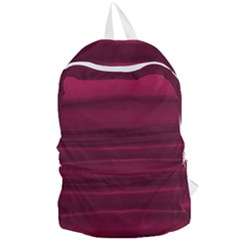 Dark Rose Pink Ombre  Foldable Lightweight Backpack