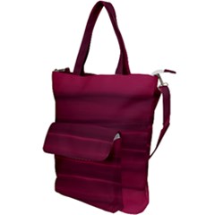 Dark Rose Pink Ombre  Shoulder Tote Bag
