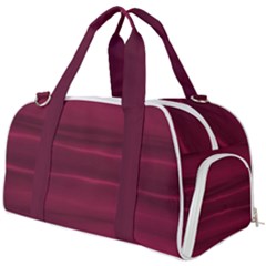 Dark Rose Pink Ombre  Burner Gym Duffel Bag by SpinnyChairDesigns