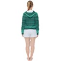 Biscay Green Ombre Women s Tie Up Sweat View2