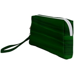 Emerald Green Ombre Wristlet Pouch Bag (small) by SpinnyChairDesigns