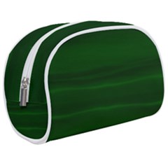 Emerald Green Ombre Makeup Case (medium) by SpinnyChairDesigns