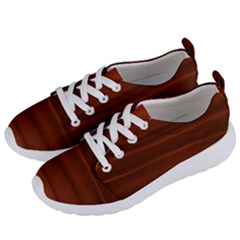 Cinnamon And Rust Ombre Women s Lightweight Sports Shoes by SpinnyChairDesigns