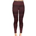 Burgundy Wine Ombre Inside Out Leggings View1