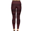 Burgundy Wine Ombre Inside Out Leggings View2