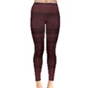 Burgundy Wine Ombre Inside Out Leggings View3