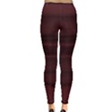 Burgundy Wine Ombre Inside Out Leggings View4