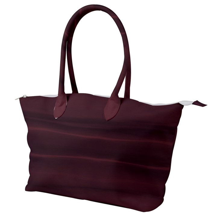 Burgundy Wine Ombre Canvas Shoulder Bag